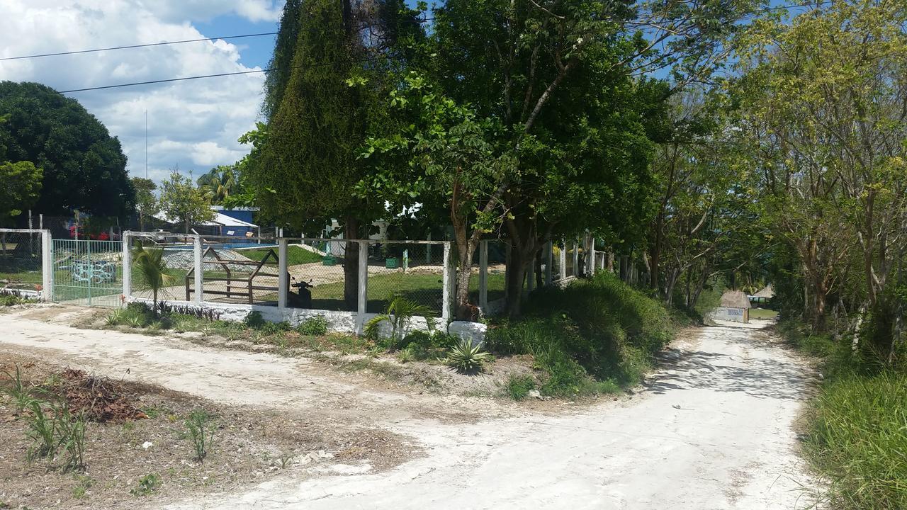 Casa Maya Blue Hotel Bacalar Exterior photo