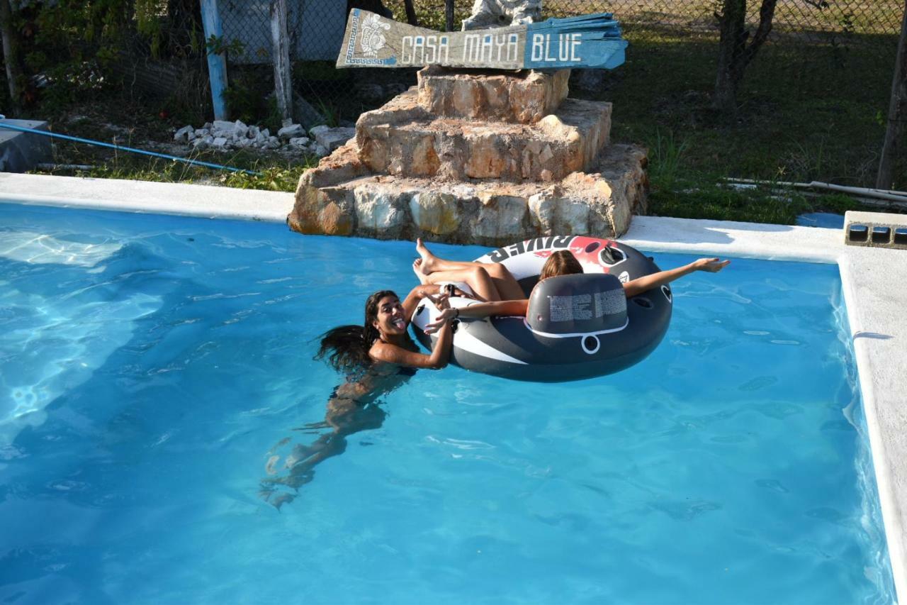 Casa Maya Blue Hotel Bacalar Exterior photo